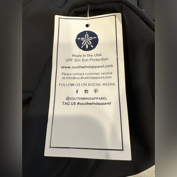 New NWT Southwind apparel UPF 50+ sun protection black dress or cover up size XS - Picture 6 of 7